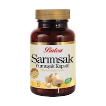 Balen Sarımsak Yağı Yumuşak Kapsül - 100 Kapsül X 450 MG