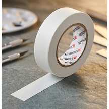10 Adet Elektrik İzole Bant Beyaz 0,13mm X 48mm X 25mt