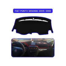 Fıat Punto Grande 2005-2018 Modellerine Uyguntorpido Koruma Halısı Mavi Kenar