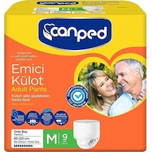Canped Emici Külot Hasta Bezi M 9 Adet