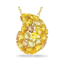 5732839 Swarovski Kolye Gema:pend Brooch Yel/gos Metalik