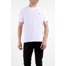 Layyagosta Erkek Sıfır Yaka T-Shirt-Beyaz (504687727) Beyaz