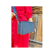 Just Polo Kadın Yeni Sezon Gofraj Baskılı Omuz Çantası 232053mh Lacivert