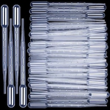 3ml Kapasiteli Tek Kullanımlık Pastör Pipet - 100 Adet