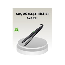 Mey İthalat Dijital Ekranlı Isı Ayarlı Saç Düzleştirici Titanyum Plaka, Seyahat Dostu Tasarım