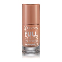 Flormar Yoğun Pigmentli Parlak Oje- Full Color Nail Enamel- Fc45 Peach Sparkler -8690604379989 0