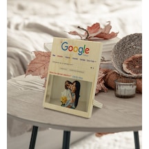 Kişiye Özel Google Dünyanın En Iyi Annesi Dekoratif Ahşap Çerçeve