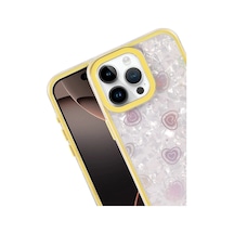 Apple iPhone Uyumlu 14 Pro Max Lumi Desenli Kapak - Sarı Çr