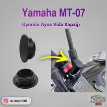 Yamaha Mt-07 Uyumlu Ayna Vida Kapağı 2 Adet