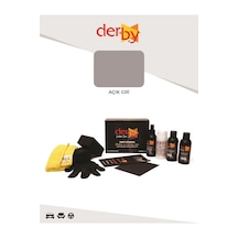 Derby Açık Gri Oto Torpido Plastik Trim Aksam Boyama 4 Lü Set