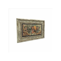 Bizans Şövalyeleri Baskılı Taş Tablo 20x30