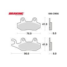 Brakıng Fren Balatası Sinter 696cm56 Trıumph Tıger 1200 Xc Sprınt