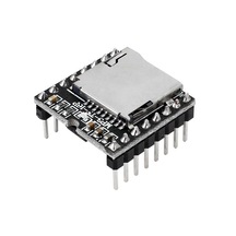 Mp3-tf-16p Mini Mp3 Player Modülü Wav Ses Çalma Oynatıcı Micro Sd