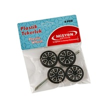 Misyon Plastik Tekerlek Küçük 4 Lü Tkr909