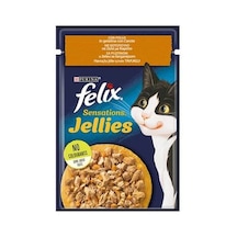 Pouch Sensations Jellies Tavuklu Ve Havuçlu Yetişkin Kedi Konservesi 85 Gr