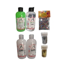 Slime Slaym Yapma Seti 250Ml 4 Adet + Toz Sim 2 Adet + Köpük N11.159
