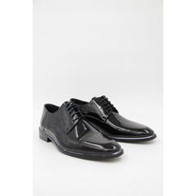 James Franco 803 Erkek Klasik Ayakkabı - Siyah-siyah