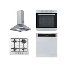 Franke FDL 6165 XS/600 - FHNL 604 XS - FSL 82 H XS - FDWS 614  Inox Ankastre Set