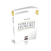 Türk Ceza Hukuku Genel Hükümler Konu Anlatımı Savaş Yayınları 2026