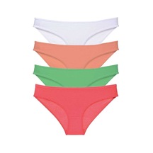 Royaleks 4 adet Süper Eko Set Likralı Kadın Slip Külot 526 RYL-EKO4045 Çok Renkli