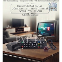 Scart Girişli Tüplü Tv Uyumlu Mini Uydu Cihazı Hazır Yüklü