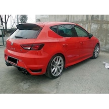Seat Leon Mk3 Aero Marşpiyel Seti Mat Siyah Plastik 2012-2016