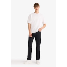 Defacto Sergio Regular Fit Normal Bel Boru Paça Jean Pantolon V0793az25wnnm40 Siyah-nm40
