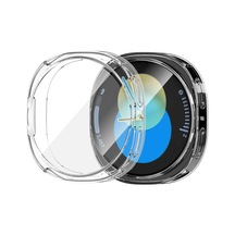 Soft-case Samsung Galaxy Watch 8 40mm İçin 360 Kasa Koruyucu Yumuşak Tpu Kılıf Dokunmatiği Ve Netliği Etkilemeyen Darbelere Karşı Galaxy Watch 8 40mm Ekran Koruyuculu Kılıf Şeffaf Çok Renkli