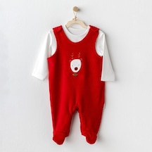 Andywawa Happy New Year Bebek Tulum Takım Ac25339 Kırmızı