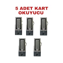 Sr-200 Em-w Ip68 Su Geçirmez Kartlı Ve Şifreli Geçiş Sistemi Rfıd Proximity Kart Okuyucu 125 Khz 5 Adet
