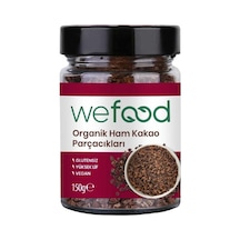 Wefood Organik Ham Kakao Parçacıkları 150 Gr 180 G