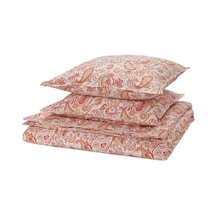 Ikea Rodgersıa Çift Kişilik Nevresim Seti, Pembe-beyaz, 240x220/50x60 Cm