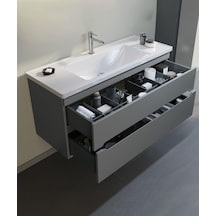 Orka Varna 120 Alt Modül + Lavabo Mat Antrasit Diğer