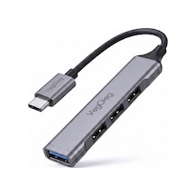 4 Portlu Type-c To Usb 3.0 + 3 Usb 2.0 Çoklayıcı Dönüştürücü Usb Hub