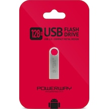 Powerway 128 Gb Metal Usb Bellek