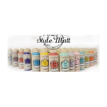 Cadence Style Matt Akrilik Boya 120Ml. 9032 Bebek Mavi