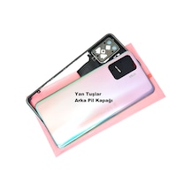 Tkgz Oppo Reno 5 Lite Kasa Arka Pil Batarya Kapağı Mavi