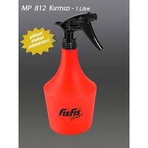 Kimyasala Dayanıklı 1 Lt Fısfıs Manuel Sprey Pompa Kırmızı