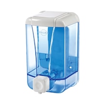 Palex Sıvı Sabun Dispenseri 1000 Cc Şeffaf Mavi-3430-1