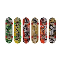 Simba 103306083 Parmak Kaykayı, 6 Farklı Kaykaydan Sadece 1 Ürün Gönderilir, 9 Cm, Stres Önleyici, Parmak Scooter I, Aksesuarlı, 5 Yaş Ve Üzeri Açık Bej