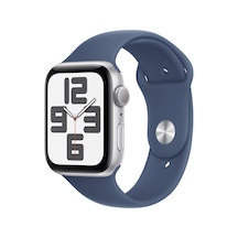 Apple Watch SE GPS 44 MM Alüminyum Kasa Spor Kordon S/M Akıllı Saat (Apple Türkiye Garantili)