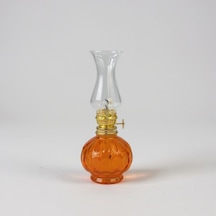 İdare Kandil Nostalji Gaz Lambası Mini Turuncu