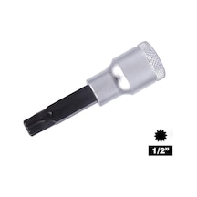 İzeltaş 1/2"oniki K.lok.bits Uç Yivli(m6l=80mm)orta 1114064106