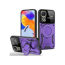 Xiaomi Redmi Note 11 Pro Kılıf Joy Lens Standlı Kapak