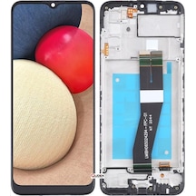 Samsung Uyumlu Galaxy A02S (Sm-A025F) Lcd Ekran Dokunmatik Çıtalı