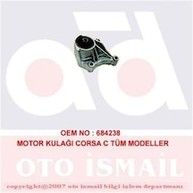 DOĞRU KAUÇUK 760 MOTOR TAKOZU CORSA C COMBO MERIVA A TIGRA B