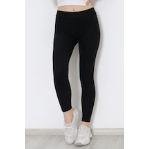 Mokashopin - Örme Kaşe Tayt Siyah - 10158.1567. 001