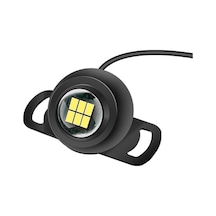 Sones Led Ultra -parlak Elektrikli Göz Geri Vites Lambası Harici Ampul, Stil: Uzun Parlak Siyah Kabuk