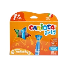 Carioca Keçeli Boya Kalemi Teddy Jumbo Bebek 6 Lı 42815 Carioca Keçeli Boya Kalemi Teddy Jumbo Bebek 6 Lı 42815