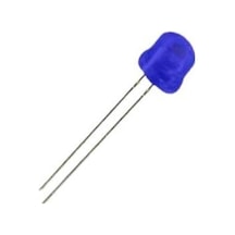 4.8mm Mavi Mantar Led Paketi - 10 Adet
